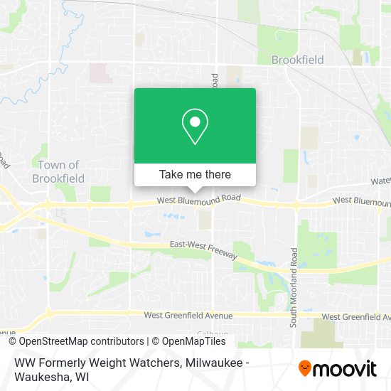 WW Formerly Weight Watchers map