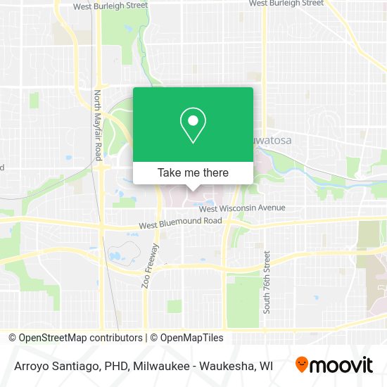 Arroyo Santiago, PHD map