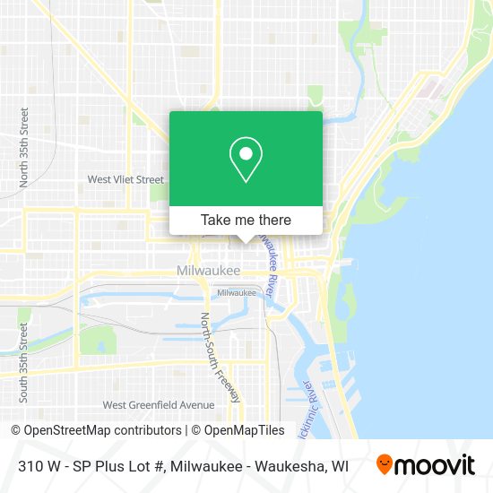 310 W - SP Plus Lot # map