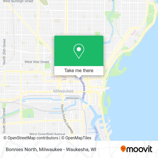 Bonnies North map