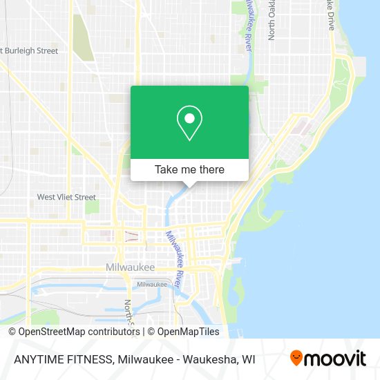 ANYTIME FITNESS map