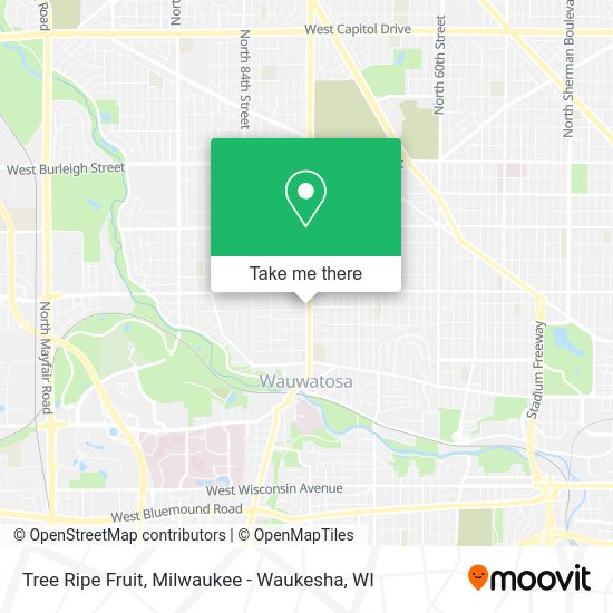 Tree Ripe Fruit map