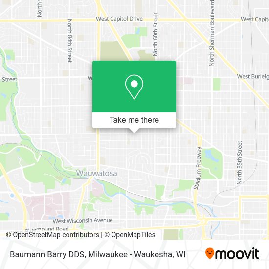 Baumann Barry DDS map
