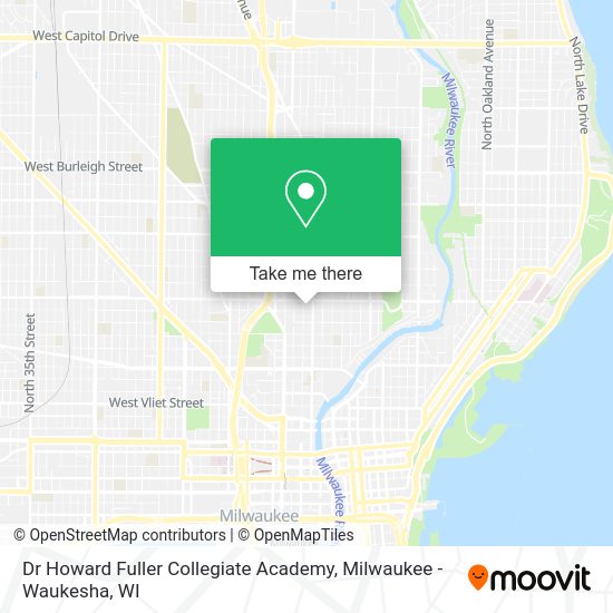 Mapa de Dr Howard Fuller Collegiate Academy