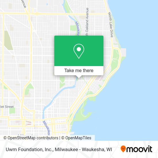 Mapa de Uwm Foundation, Inc.