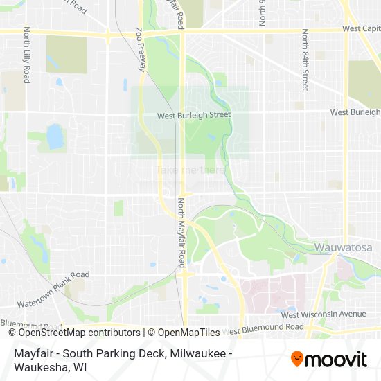 Mapa de Mayfair - South Parking Deck