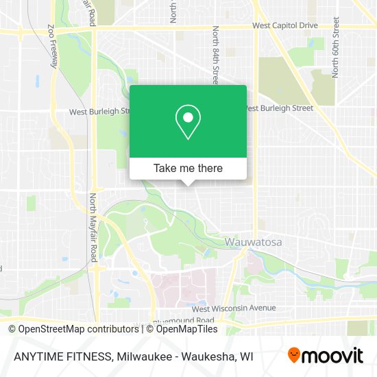Mapa de ANYTIME FITNESS