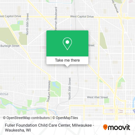 Fuller Foundation Child Care Center map