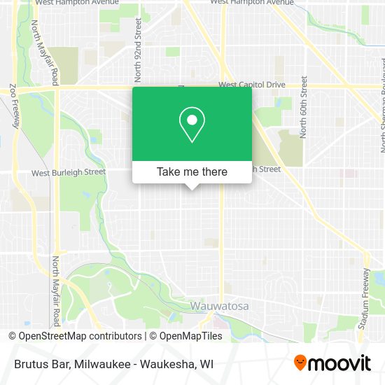 Brutus Bar map