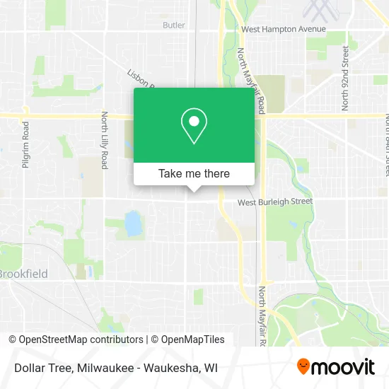 Mapa de Dollar Tree