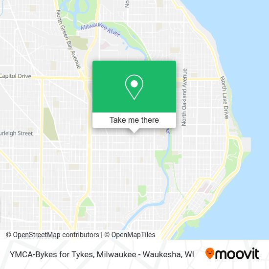 YMCA-Bykes for Tykes map