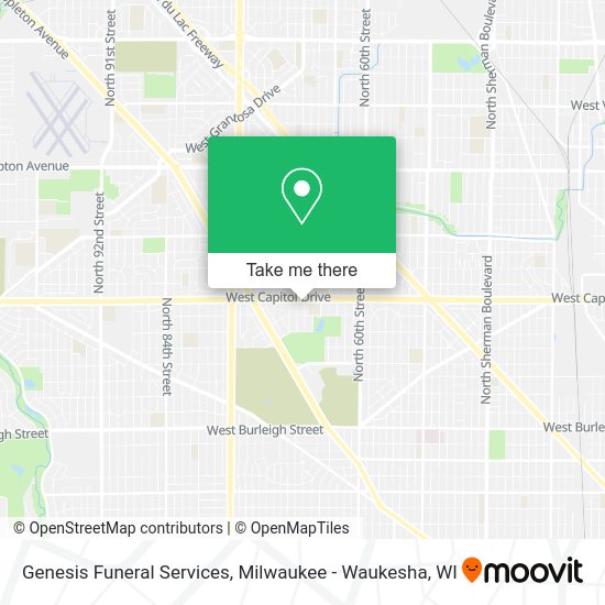 Genesis Funeral Services map