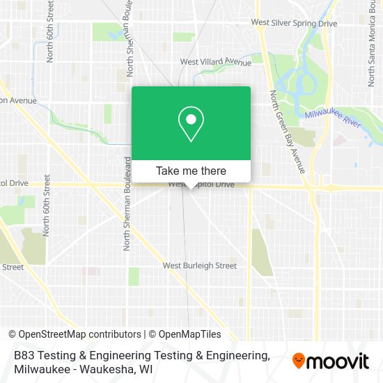 B83 Testing & Engineering Testing & Engineering map