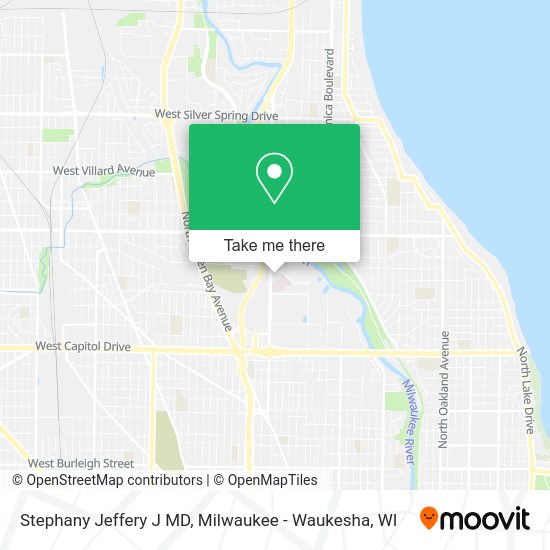 Stephany Jeffery J MD map