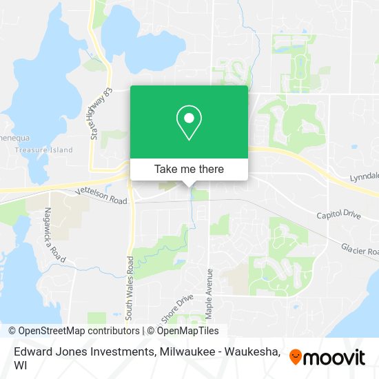 Mapa de Edward Jones Investments