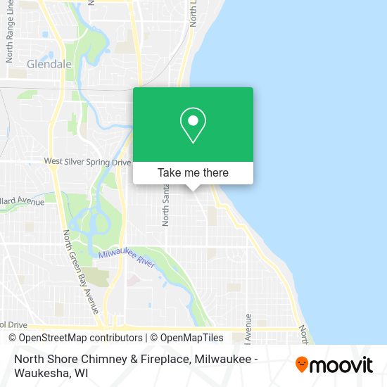 North Shore Chimney & Fireplace map
