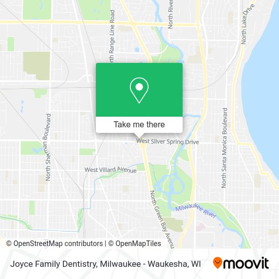 Joyce Family Dentistry map