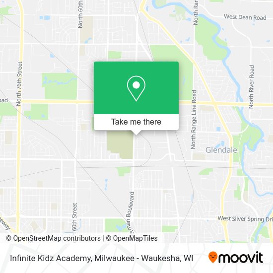 Infinite Kidz Academy map