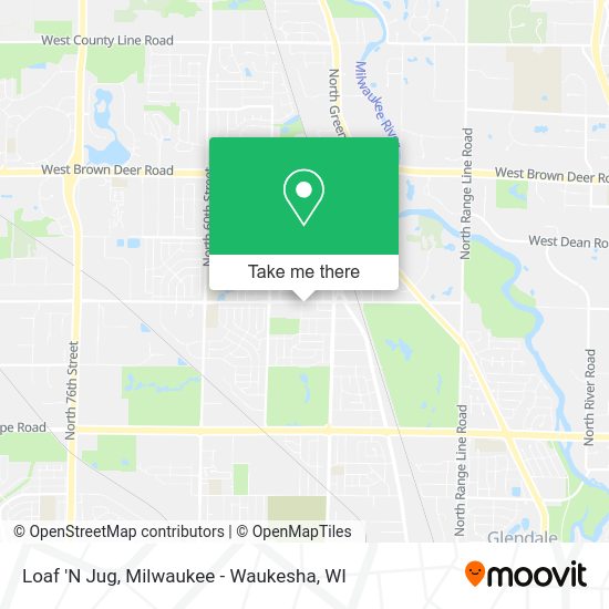 Mapa de Loaf 'N Jug