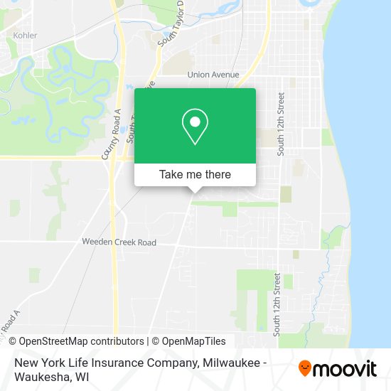 New York Life Insurance Company map