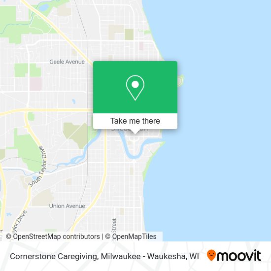 Cornerstone Caregiving map