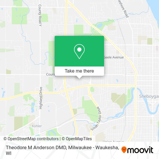 Theodore M Anderson DMD map