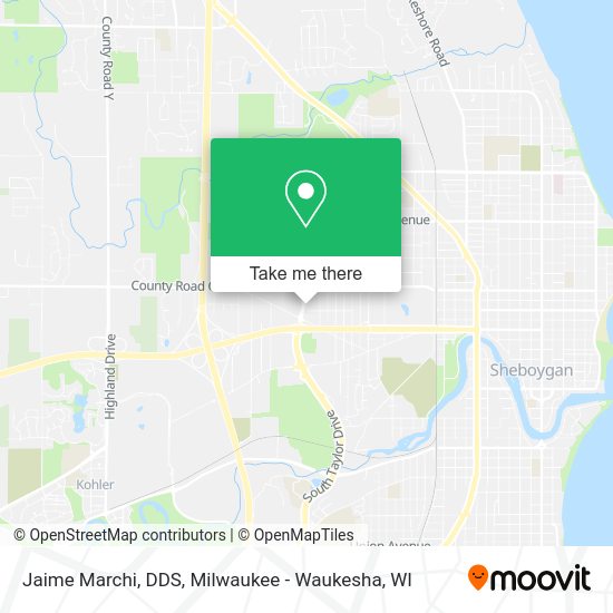 Jaime Marchi, DDS map