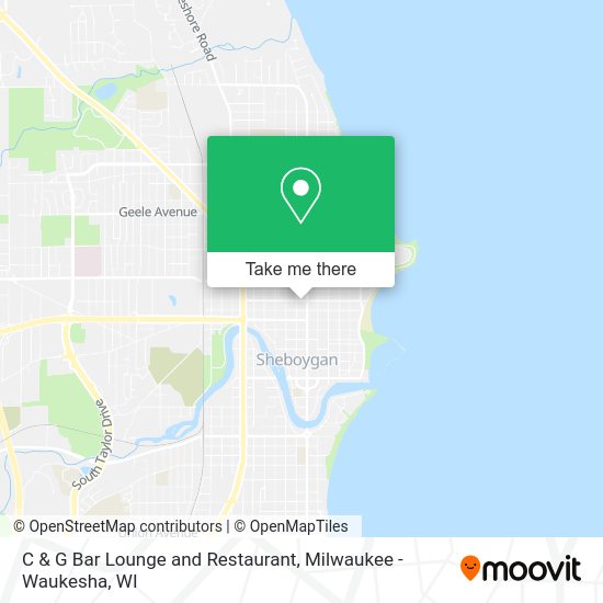 C & G Bar Lounge and Restaurant map