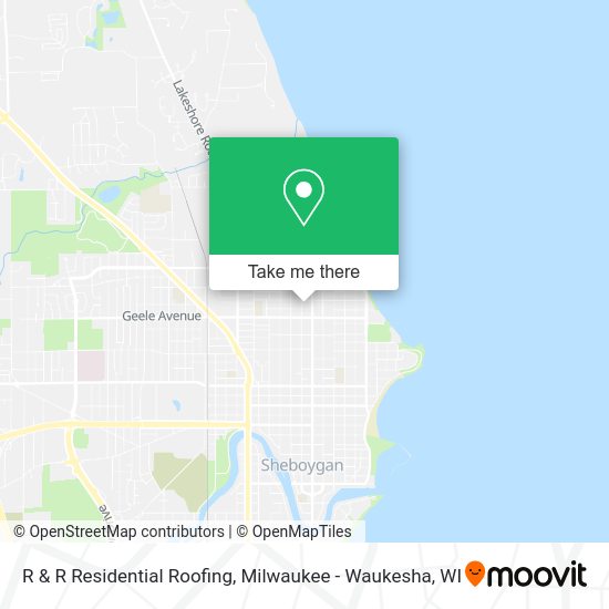 R & R Residential Roofing map