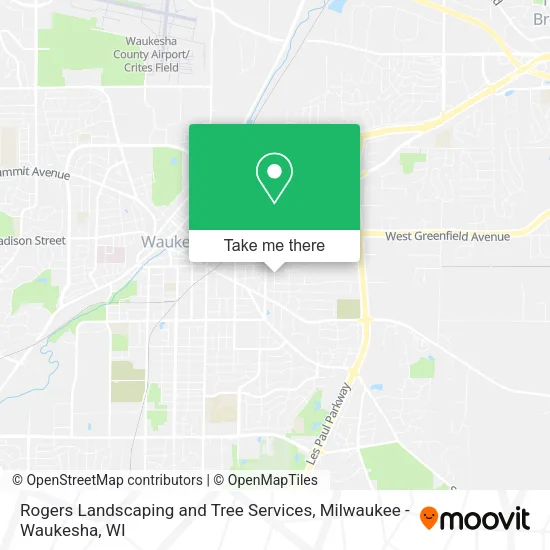 Mapa de Rogers Landscaping and Tree Services
