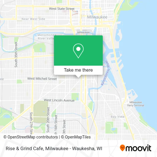 Rise & Grind Cafe map