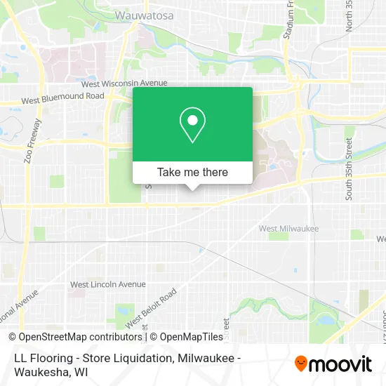 Mapa de LL Flooring - Store Liquidation