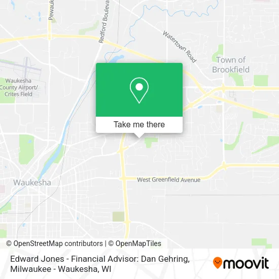 Mapa de Edward Jones - Financial Advisor: Dan Gehring