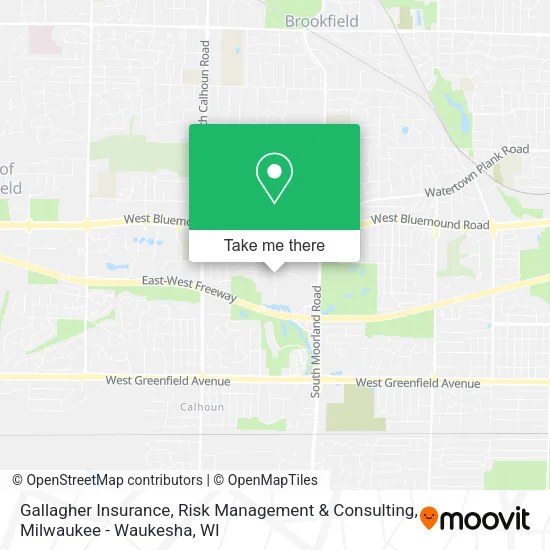 Mapa de Gallagher Insurance, Risk Management & Consulting