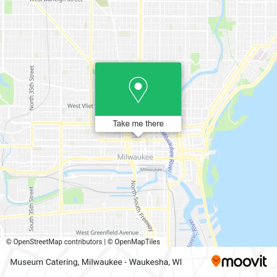 Museum Catering map