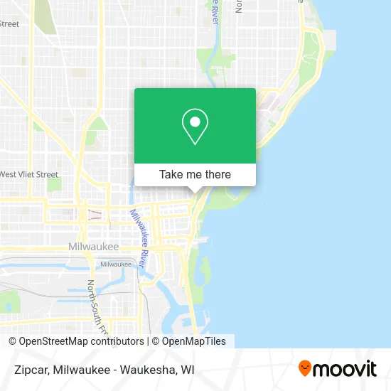 Zipcar map