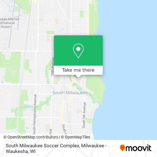 South Milwaukee Soccer Complex map