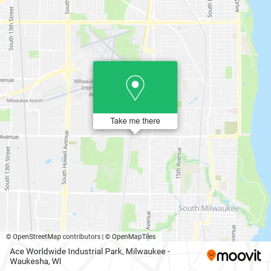 Ace Worldwide Industrial Park map