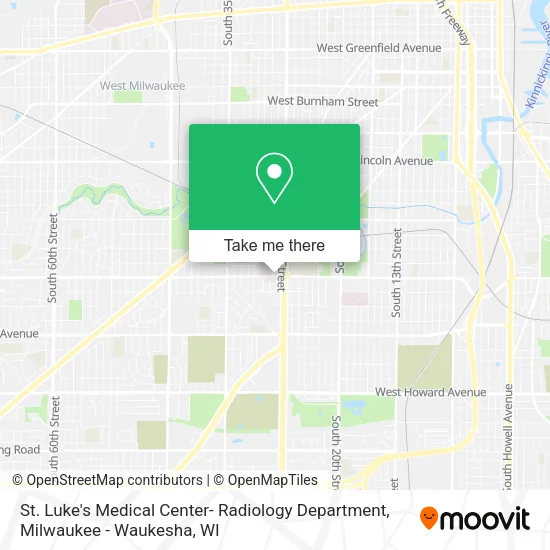St. Luke's Medical Center- Radiology Department map