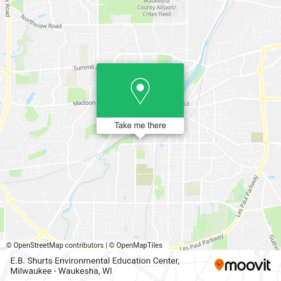 Mapa de E.B. Shurts Environmental Education Center