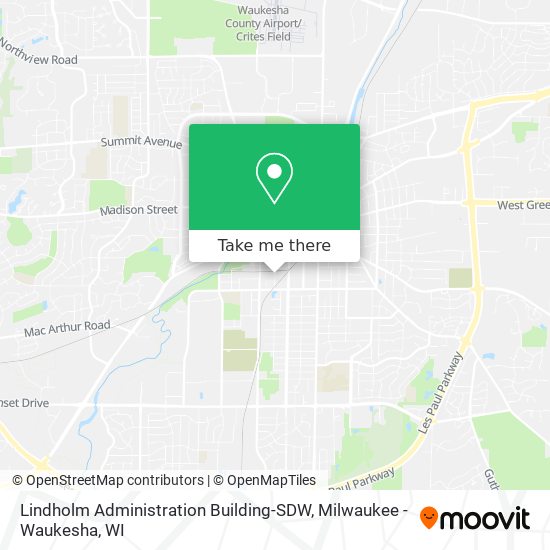Lindholm Administration Building-SDW map