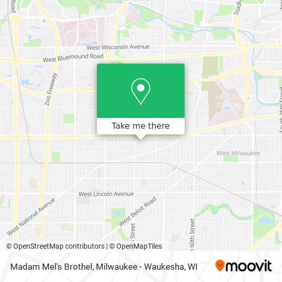 Madam Mel's Brothel map