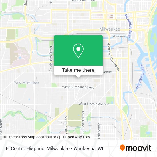 El Centro Hispano map