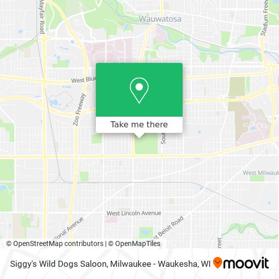 Siggy's Wild Dogs Saloon map