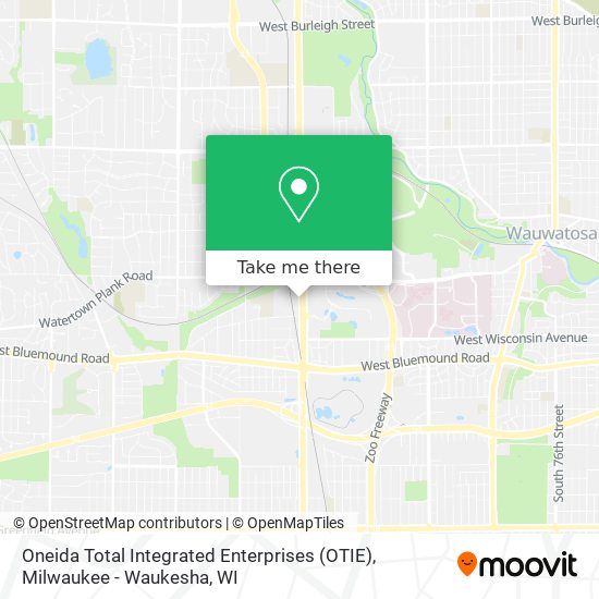 Mapa de Oneida Total Integrated Enterprises (OTIE)