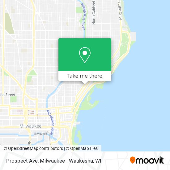 Prospect Ave map