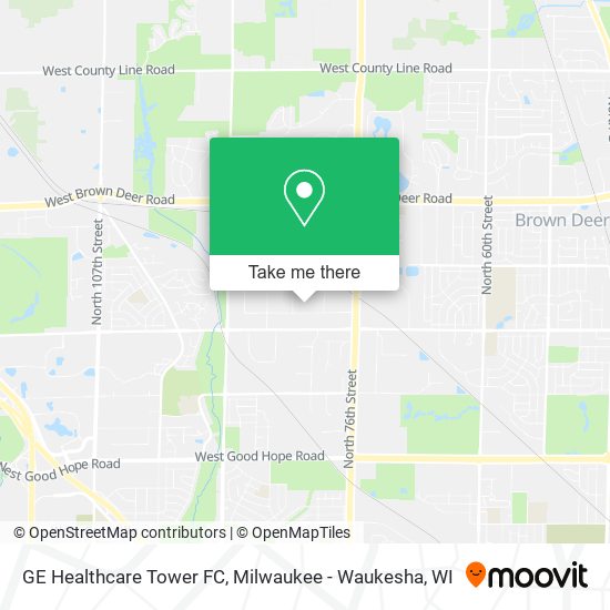 Mapa de GE Healthcare Tower FC