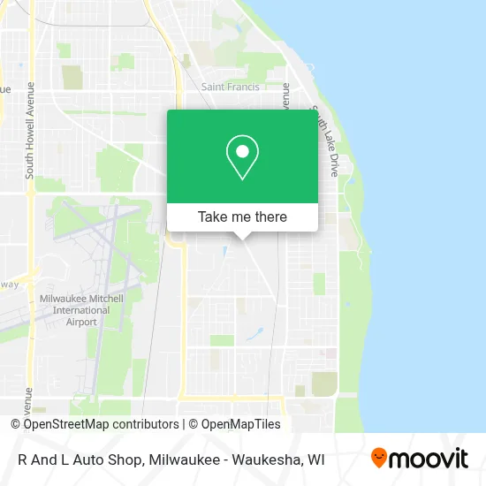 R And L Auto Shop map