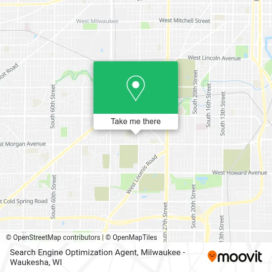 Search Engine Optimization Agent map