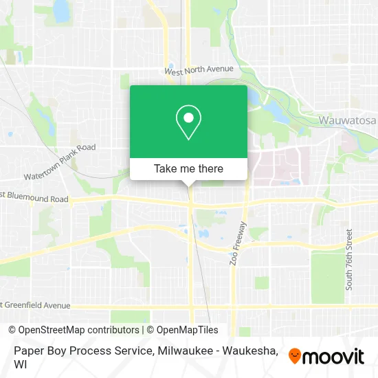 Paper Boy Process Service map